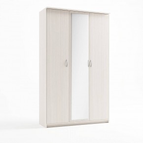 Шкаф 3-х створчатый Дуэт Люкс с зеркалом в Нижневартовске - niznevartovsk.mebel-74.com | фото