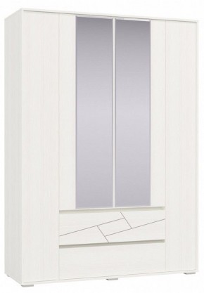 Шкаф 4-х дверный с ящиками АДЕЛИНА (4-4833рам.б) в Нижневартовске - niznevartovsk.mebel-74.com | фото