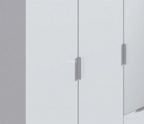 Шкаф 5-ти дверный Николь СБ-2594/1 (Белый) в Нижневартовске - niznevartovsk.mebel-74.com | фото