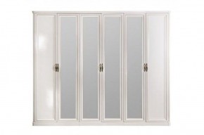 Шкаф 6-ти ств (2+2+2) с зеркалами Натали (комплект) в Нижневартовске - niznevartovsk.mebel-74.com | фото