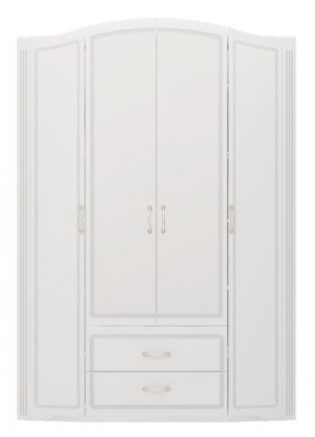 Шкаф для одежды 4-х дв.с ящиками Виктория 2 без зеркал в Нижневартовске - niznevartovsk.mebel-74.com | фото
