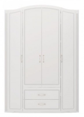 Шкаф для одежды 4-х дв.с ящиками Виктория 2  с зеркалами в Нижневартовске - niznevartovsk.mebel-74.com | фото