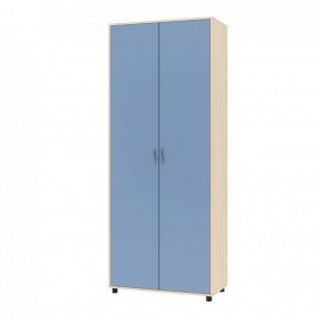 Шкаф для одежды Дельта-2 Дуб молочный/Голубой в Нижневартовске - niznevartovsk.mebel-74.com | фото