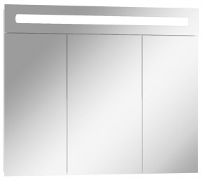 Шкаф-зеркало Аврора 85 с подсветкой LED Домино (DV8010HZ) в Нижневартовске - niznevartovsk.mebel-74.com | фото