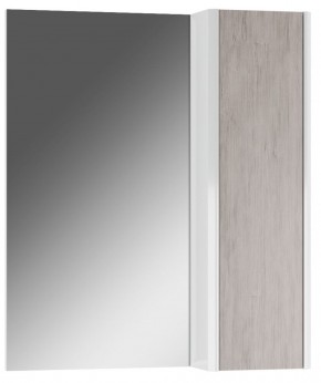 Шкаф-зеркало Uno 60 Дуб серый левый/правый Домино (DU1503HZ) в Нижневартовске - niznevartovsk.mebel-74.com | фото