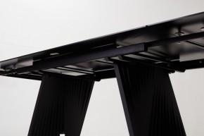 Стол IVAR 180 MARBLES KL-188 Контрастный мрамор, итальянская керамика, ®DISAUR в Нижневартовске - niznevartovsk.mebel-74.com | фото