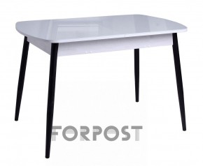 Стол раздвижной со стеклянной столешницей (BLACK, WHITE) в Нижневартовске - niznevartovsk.mebel-74.com | фото