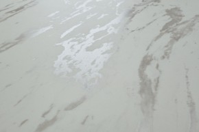 Стол RIETI 200 KL-99 Белый мрамор матовый, итальянская керамика / черный каркас, ®DISAUR в Нижневартовске - niznevartovsk.mebel-74.com | фото