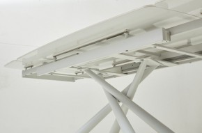 Стол RIVOLI 140 GLOSS LUXURY PANDORA SOLID CERAMIC / WHITE, ®DISAUR в Нижневартовске - niznevartovsk.mebel-74.com | фото