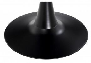 Стол стеклянный Tulip 90x74 black glass в Нижневартовске - niznevartovsk.mebel-74.com | фото