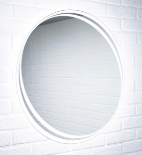 Зеркало Берг 700х700 с подсветкой Домино (GL7055Z) в Нижневартовске - niznevartovsk.mebel-74.com | фото