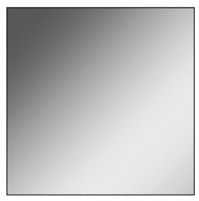 Зеркало Corsica 600х600 black без подсветки Sansa (SB1064Z) в Нижневартовске - niznevartovsk.mebel-74.com | фото