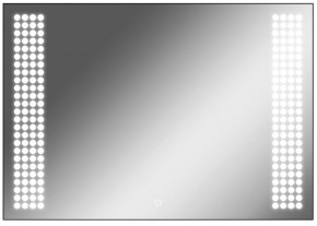 Зеркало Cosmo 100 black с подсветкой Sansa (SC1047Z) в Нижневартовске - niznevartovsk.mebel-74.com | фото