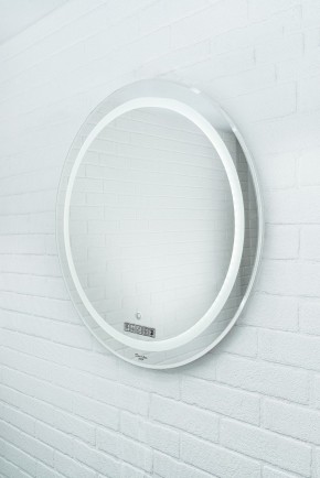 Зеркало Gia 75 white с подсветкой Sansa (SGa1044Z) в Нижневартовске - niznevartovsk.mebel-74.com | фото