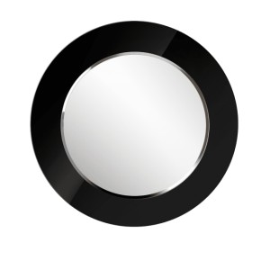 Зеркало круглое черный (РМ/02) в Нижневартовске - niznevartovsk.mebel-74.com | фото