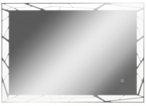 Зеркало Сеул 1000х700 с подсветкой Домино (GL7029Z) в Нижневартовске - niznevartovsk.mebel-74.com | фото